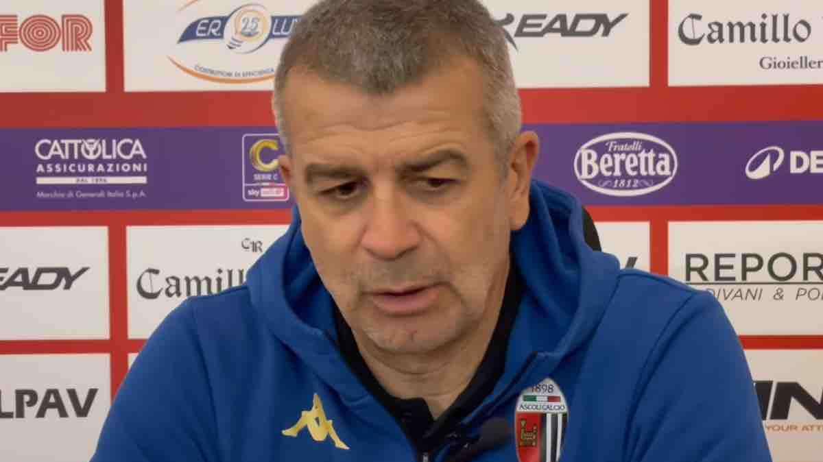 Forlì-Ascoli 0-3, Tomei: "Ennesima buona prestazione, abbiamo altre due partite importanti"
