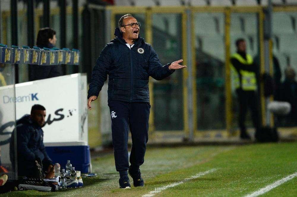 Spezia-Ascoli, Marino: "Reazione positiva, nel finale abbiamo rischiato troppo"
