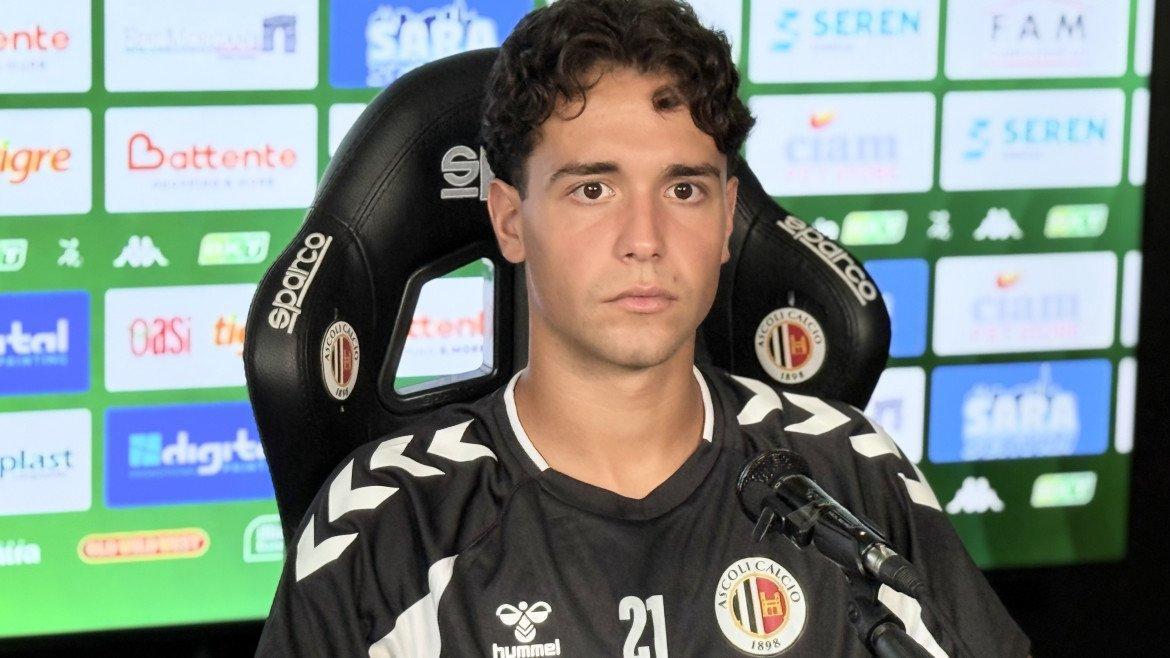 Ascoli, De Pieri: "Per me Ascoli è una tappa importante"