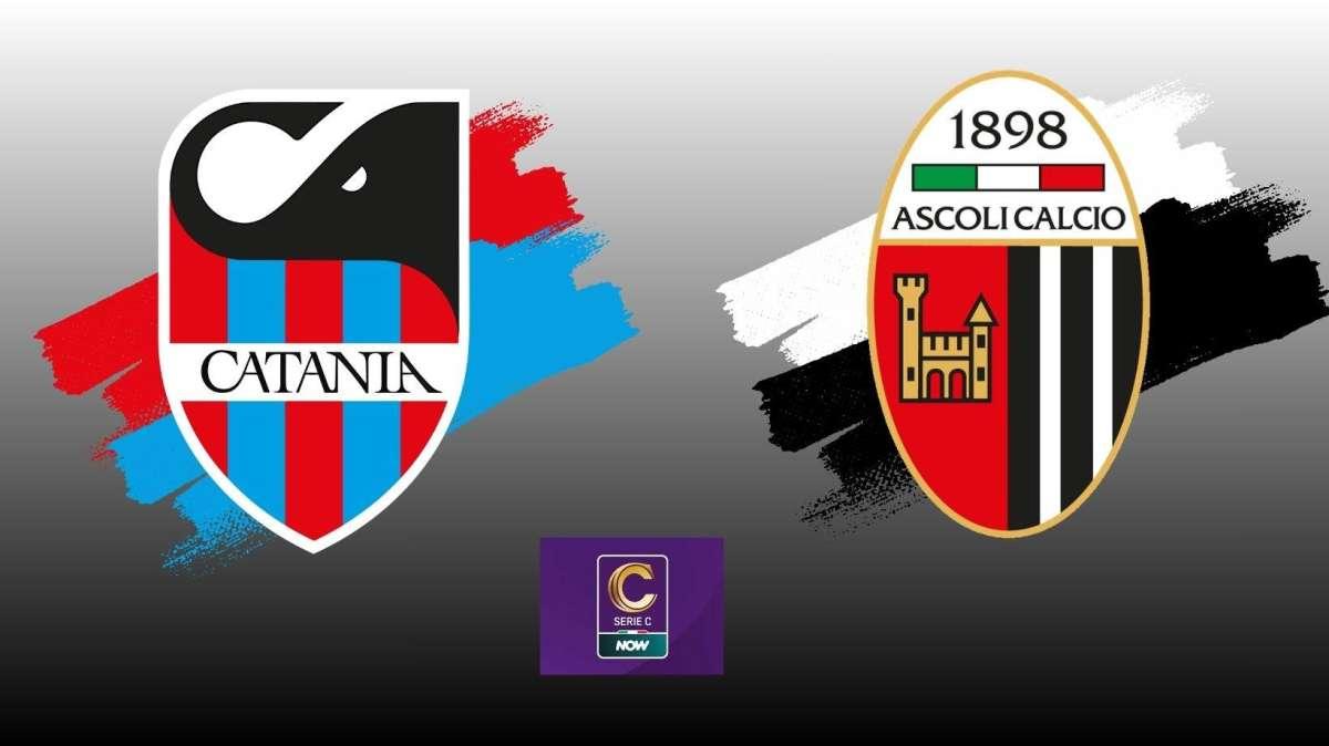 CATANIA-ASCOLI: LE PROBABILI FORMAZIONI