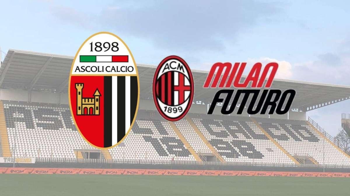 RIVIVI IL LIVE | ASCOLI-MILAN FUTURO 2-2: PICCHIO ANCORA FUORI DAI PLAYOFF