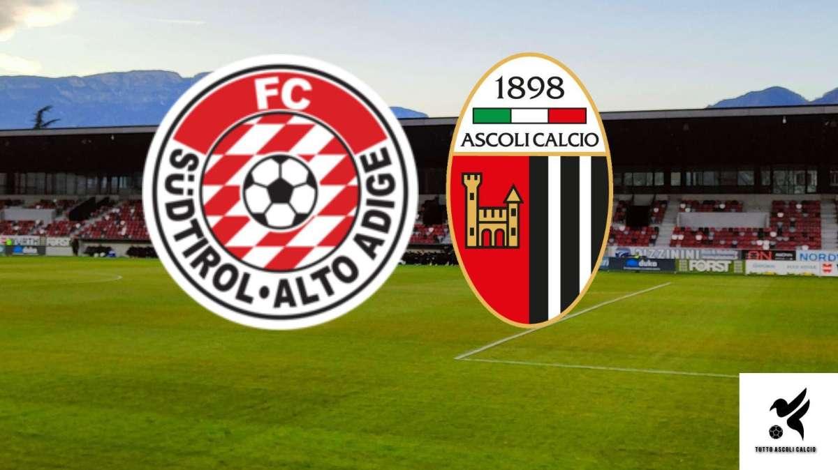 LIVE - SUDTIROL-ASCOLI 2-2: FINITA!