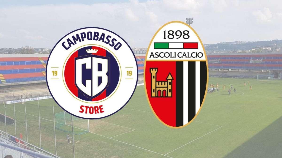 RIVIVI IL LIVE | CAMPOBASSO-ASCOLI 2-0: PICCHIO SEMPRE PIU' IN CRISI