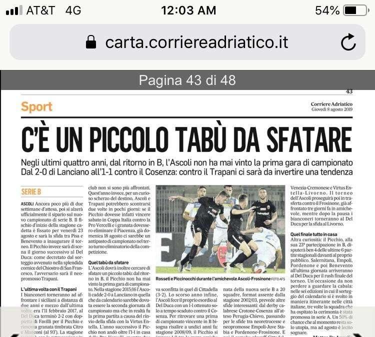 CorrAdriatico - Un piccolo Tabù da Sfatare 