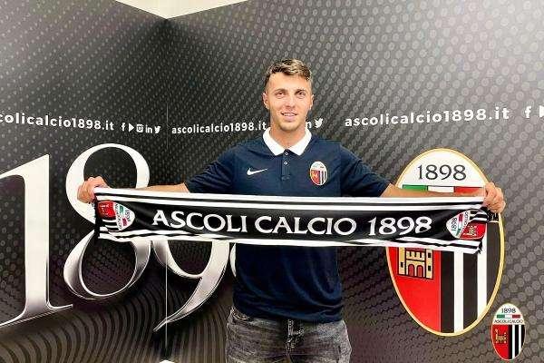 UFFICIALE - Ascoli, Giordano arriva in prestito dalla Sampdoria