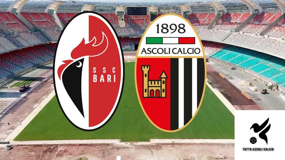BARI-ASCOLI 0-2: FINITA!! L'ASCOLI SBANCA IL SAN NICOLA!
