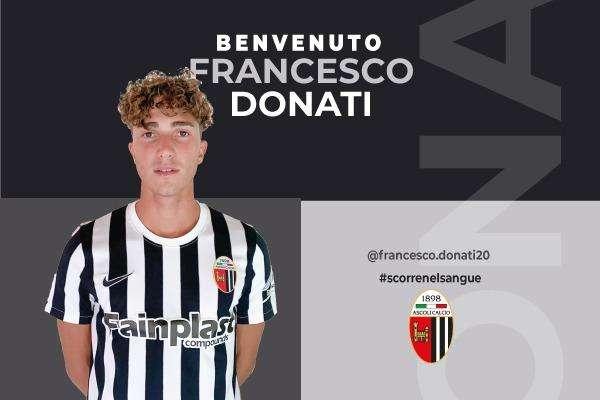 UFFICIALE - Donati è un nuovo giocatore dell'Ascoli 