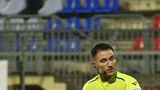 Ascoli-Sudtirol: cambia l'arbitro del match