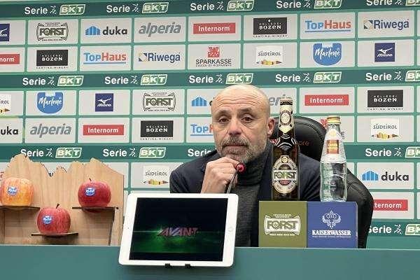 Sudtirol-Ascoli 2-2, Giampieretti: "Peccato essere stati ripresi due volte"