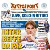 PRIMA PAGINA - Tuttosport: "Inter, beffe da Paz"
