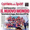 PRIMA PAGINA - Corriere dello Sport: "Il nuovo Mondo"
