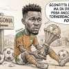 La vignetta TA - L'amarezza di Kossounou fuori dalla Coppa d'Africa e il ritorno a Zingonia: "Da difensore fa più male"