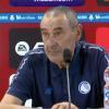 Sarri in conferenza furioso all'Olimpico: "Mi porto a casa un'incazzatura di livello 9"