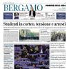 PRIMA PAGINA - Corriere di Bergamo: "Contro il Milan con il 4-3-3 / Raspadori stop per 15 giorni"
