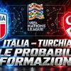 Nations League / Italia-Turchia, le probabili formazioni