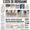 PRIMA PAGINA – L'Eco di Bergamo: "Blitz: c'è Kessie"