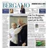 PRIMA PAGINA - Corriere di Bergamo: "Prima sfoltire. Poi tre settimane per gli altri innesti"