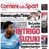 PRIMA PAGINA – Corriere dello Sport: "Intrigo Suzuki"