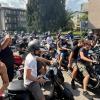 Clusone invasa dai motorini: l'esercito nerazzurro accompagna l'Atalanta