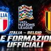 Nations League / Italia-Belgio, le formazioni ufficiali