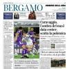 PRIMA PAGINA - Corriere di Bergamo: "Per l'Atalanta un punto a Firenze. De Ketelaere è tornato, finalmente"