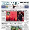 PRIMA PAGINA - Corriere di Bergamo: "Fatica Atalanta, finisce 0-0: giovedì il ritorno in Ungheria"