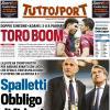 PRIMA PAGINA – Tuttosport: "Spalletti: obbligo di fiducia"