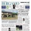 PRIMA PAGINA - Corriere di Bergamo: "Tutti in Nazionale: Sarri al lavoro con i pochi reduci"