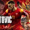 Krstović, due partite e due gol: il Montenegro vince a Yerevan ed è primo