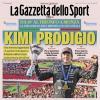 PRIMA PAGINA – La Gazzetta dello Sport: "Kimi prodigio"