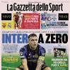 PRIMA PAGINA – La Gazzetta dello Sport: "Inter a zero"