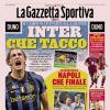 PRIMA PAGINA - Gazzetta dello Sport: "Inter, che tacco"
