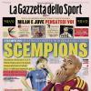 PRIMA PAGINA – La Gazzetta dello Sport: "Atalanta coppa da (quasi) favorita"