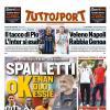 PRIMA PAGINA - Tuttosport: "Spalletti  o Kenan, o Kolo o Kessie"