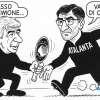 La vignetta TA - Gasperini-Juric: "Ti passo il testimone!"