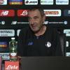 Sarri in conferenza: “Si preannuncia roba seria, battaglia dura“