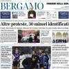 PRIMA PAGINA – Corriere di Bergamo: "Caso Nazionali Così l'Atalanta è decimata dagli infortuni"