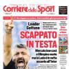 PRIMA PAGINA - Corriere dello Sport: "Scappato in testa"