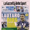PRIMA PAGINA - Gazzetta dello Sport: "Lautaro de Dios"