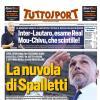 PRIMA PAGINA - Tuttosport: "La nuvola di Spalletti"
