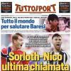 PRIMA PAGINA – Tuttosport: "Sorloth-Nico ultima chiamata"