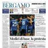 PRIMA PAGINA - Corriere di Bergamo: "Scamacca porta la Dea in Conference E Ahanor va per 48 milioni"