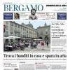 PRIMA PAGINA - Corriere di Bergamo: "Insieme a Gaetano ecco la campagna abbonamenti"