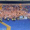 Scontri all'Olimpico, tensione tra i tifosi dello Slovan Bratislava e la polizia