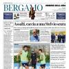 PRIMA PAGINA - Corriere di Bergamo: "Sarri, primo giorno di test. E Gaetano firma"