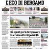 PRIMA PAGINA – L'Eco di Bergamo: "Contro lo Schalke l'Atalanta vince 3-0"