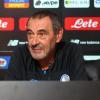 Sarri in conferenza: "A Bergamo mi sento a mio agio, ma dobbiamo migliorare"