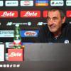 Sarri in conferenza: “Si preannuncia roba seria, battaglia dura“