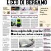 PRIMA PAGINA - L'Eco di Bergamo: Atalanta, ecco le rivali in Conference