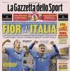 PRIMA PAGINA – La Gazzetta dello Sport: "Fior d'Italia"